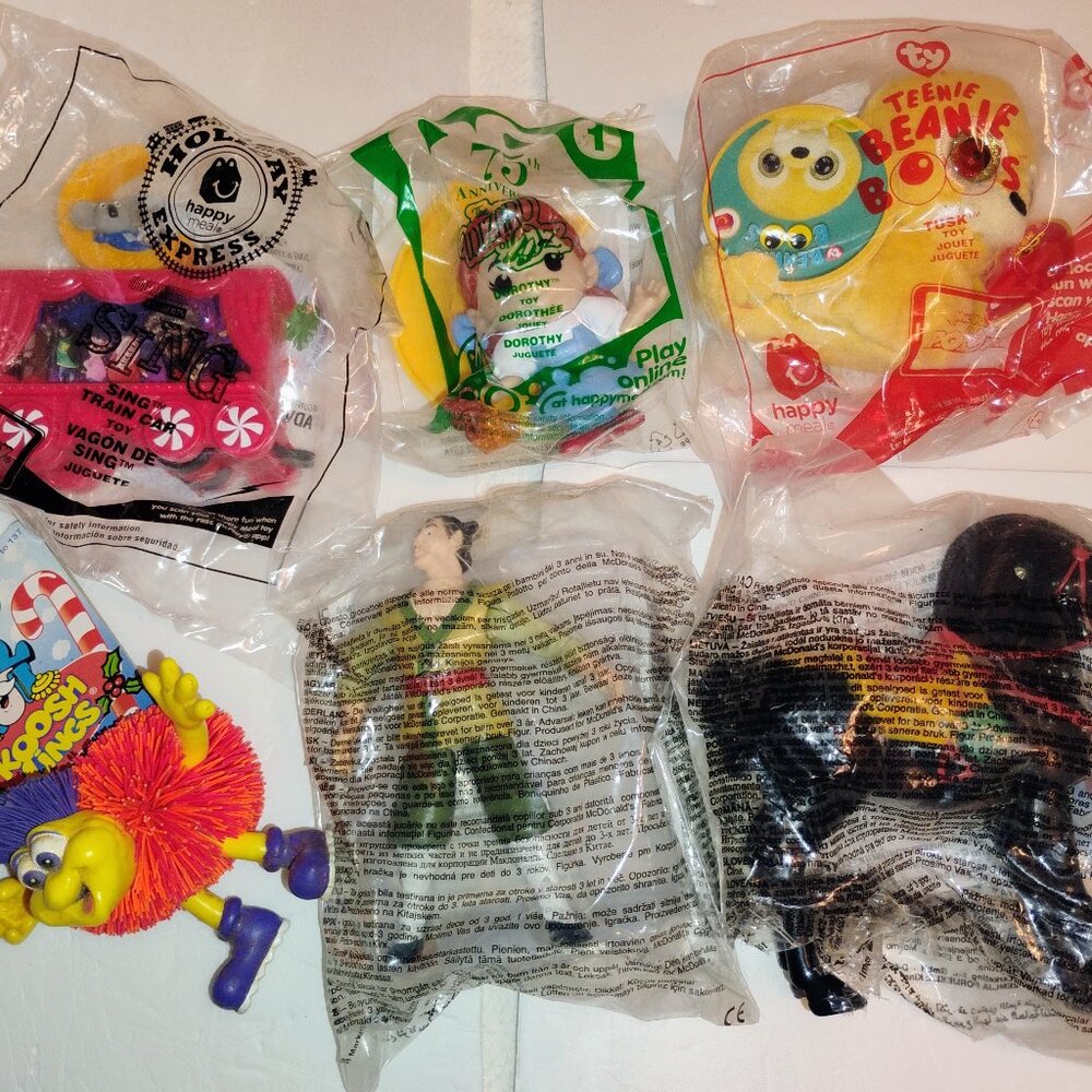 McDonald's happy meal toys